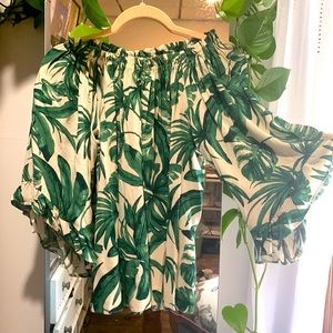 Leaf blouse